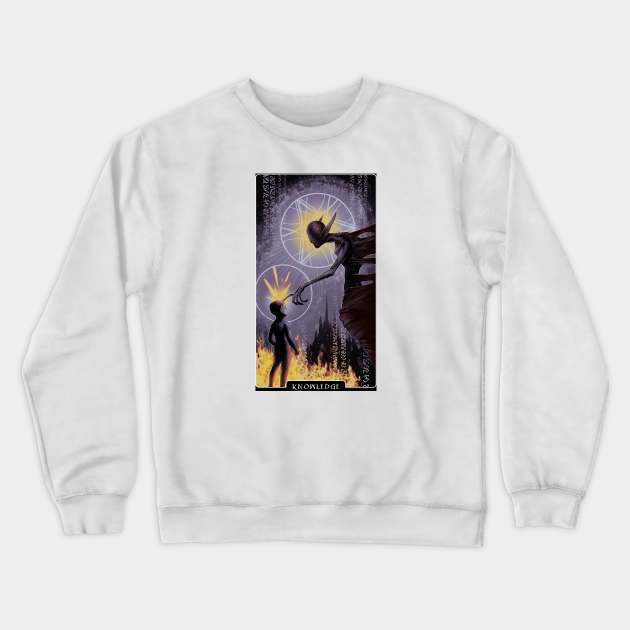 Knowledge Crewneck Sweatshirt by jpowersart